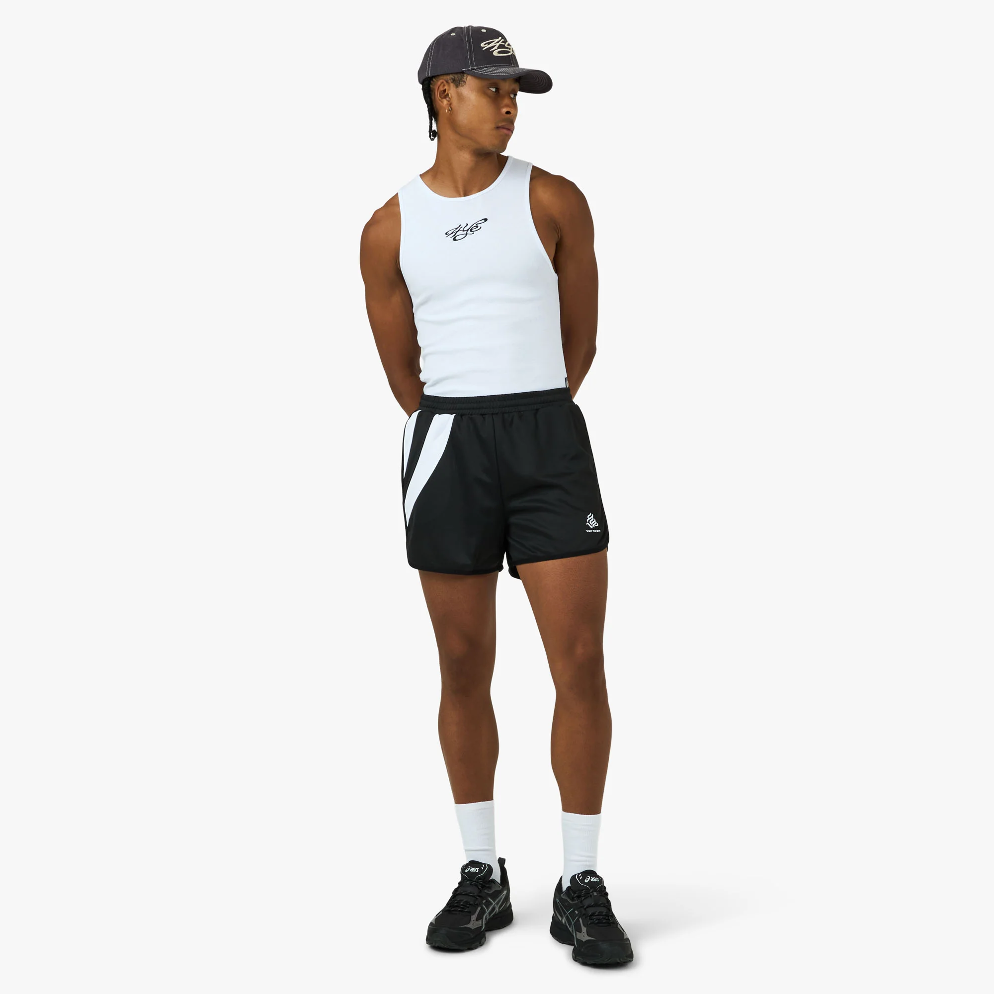 4YE Sprint Short Black / White - Image 6
