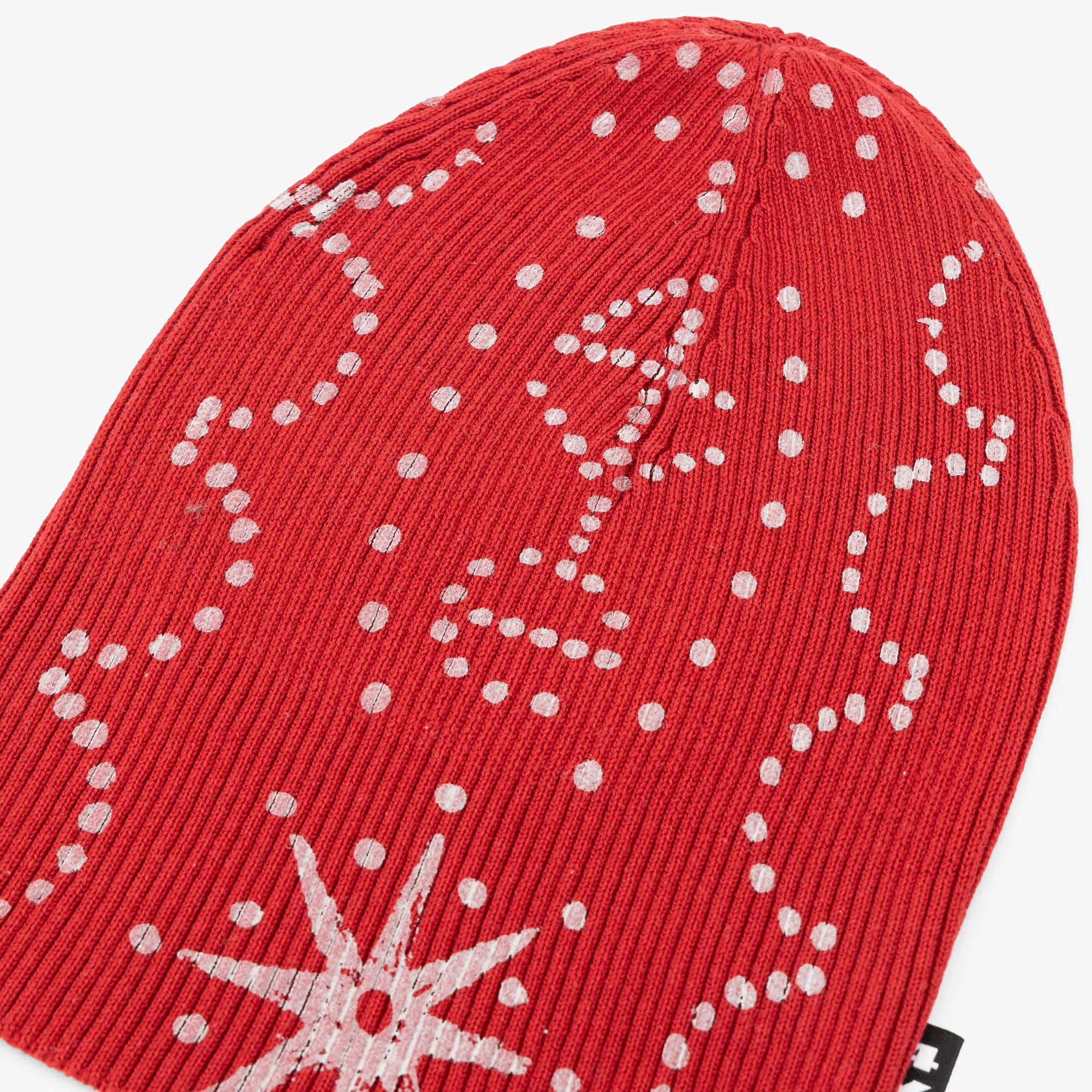 4YE Scar Beanie / Red - Image 3