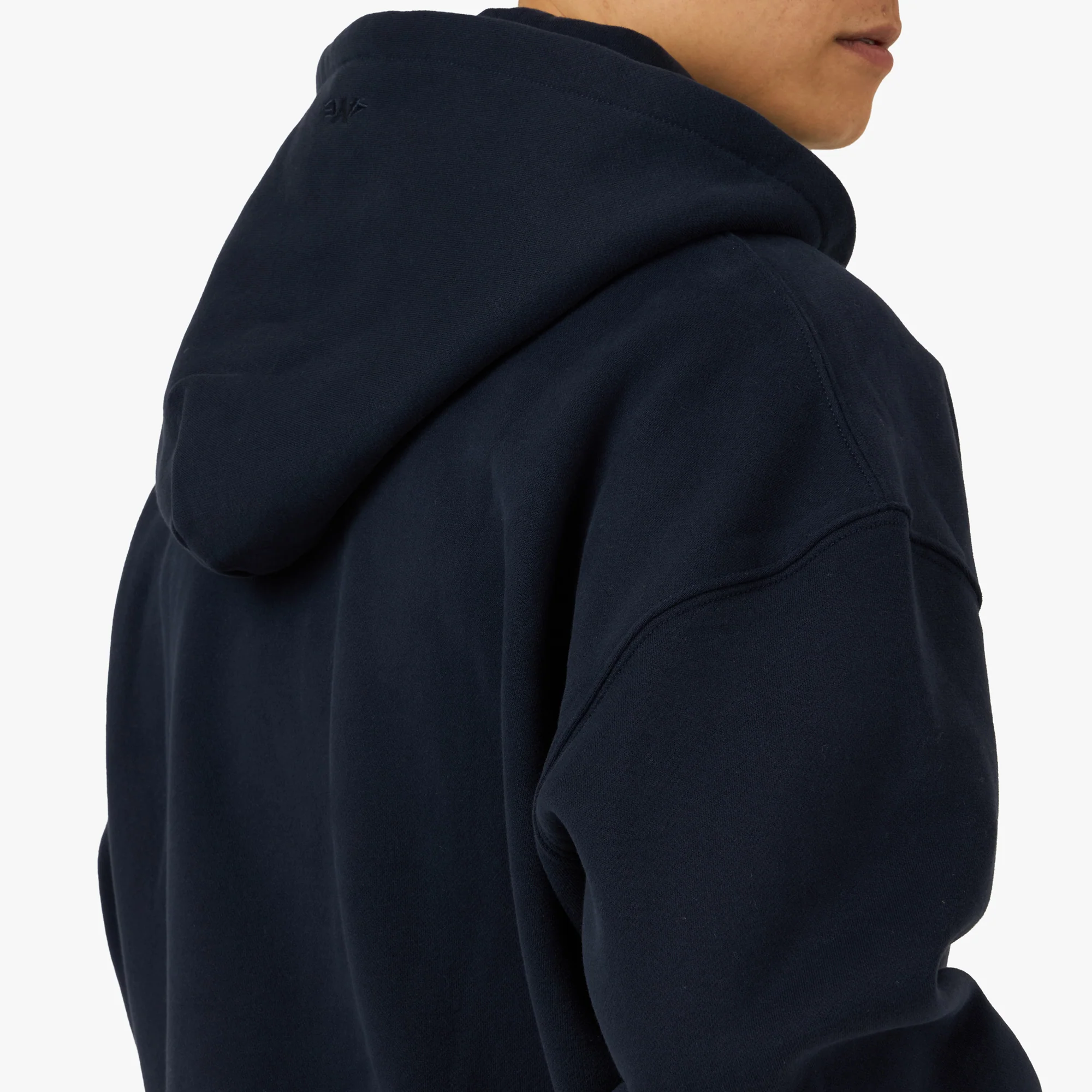4YE Signature Rhinestone Hoodie Navy - Image 5