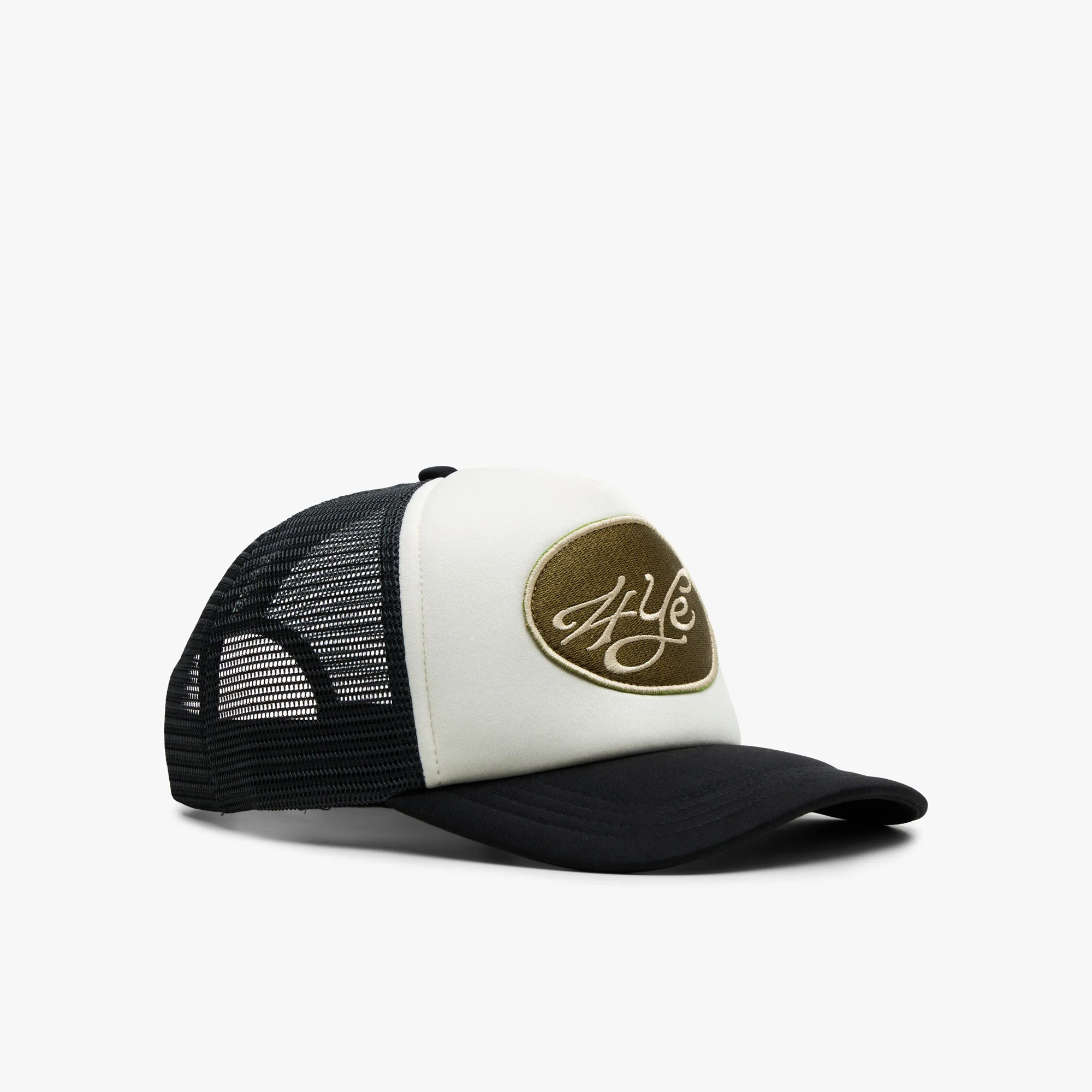 4YE Signature Trucker Cream / Black - Image 4