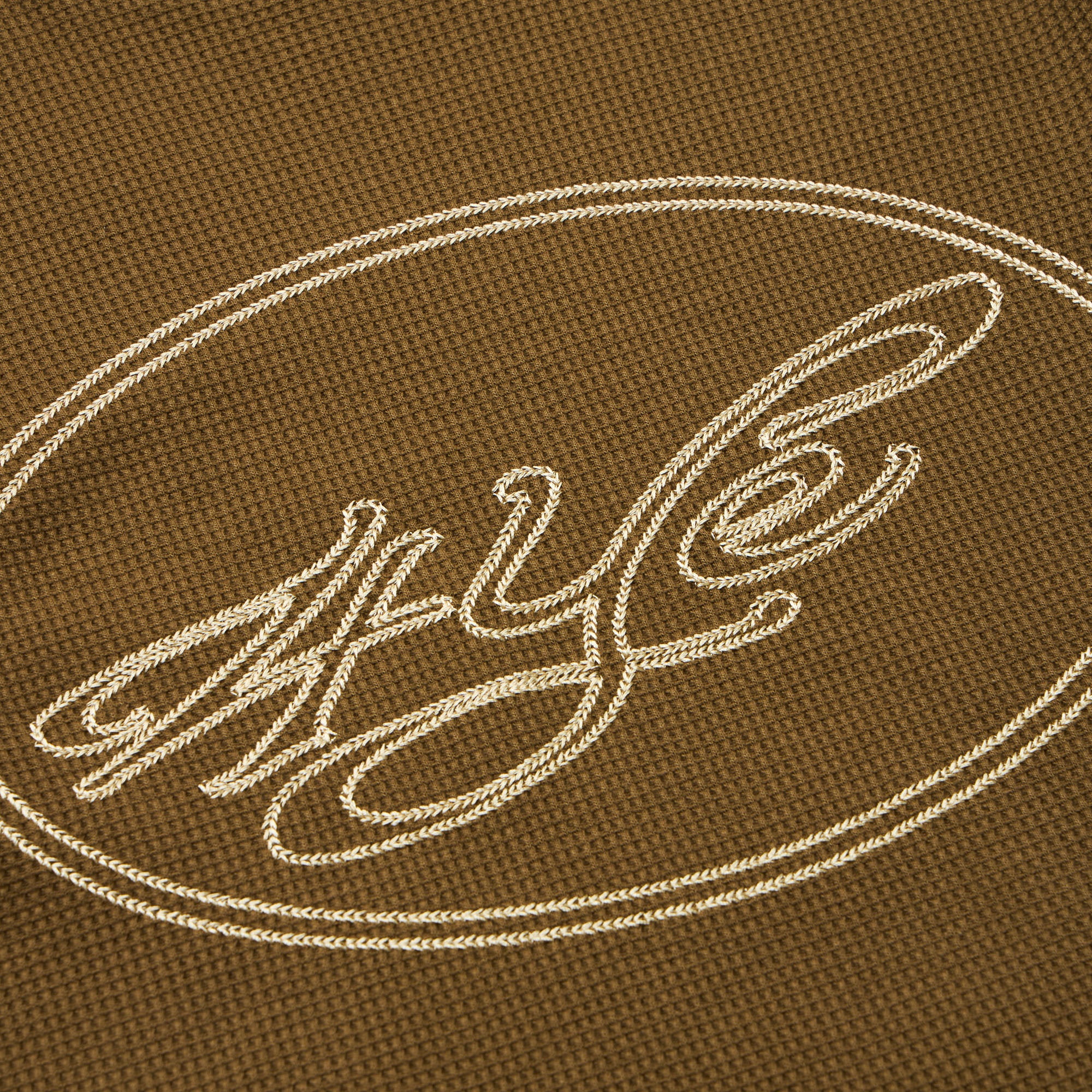 4YE Signature Waffle Top Brown / Cream - Image 10