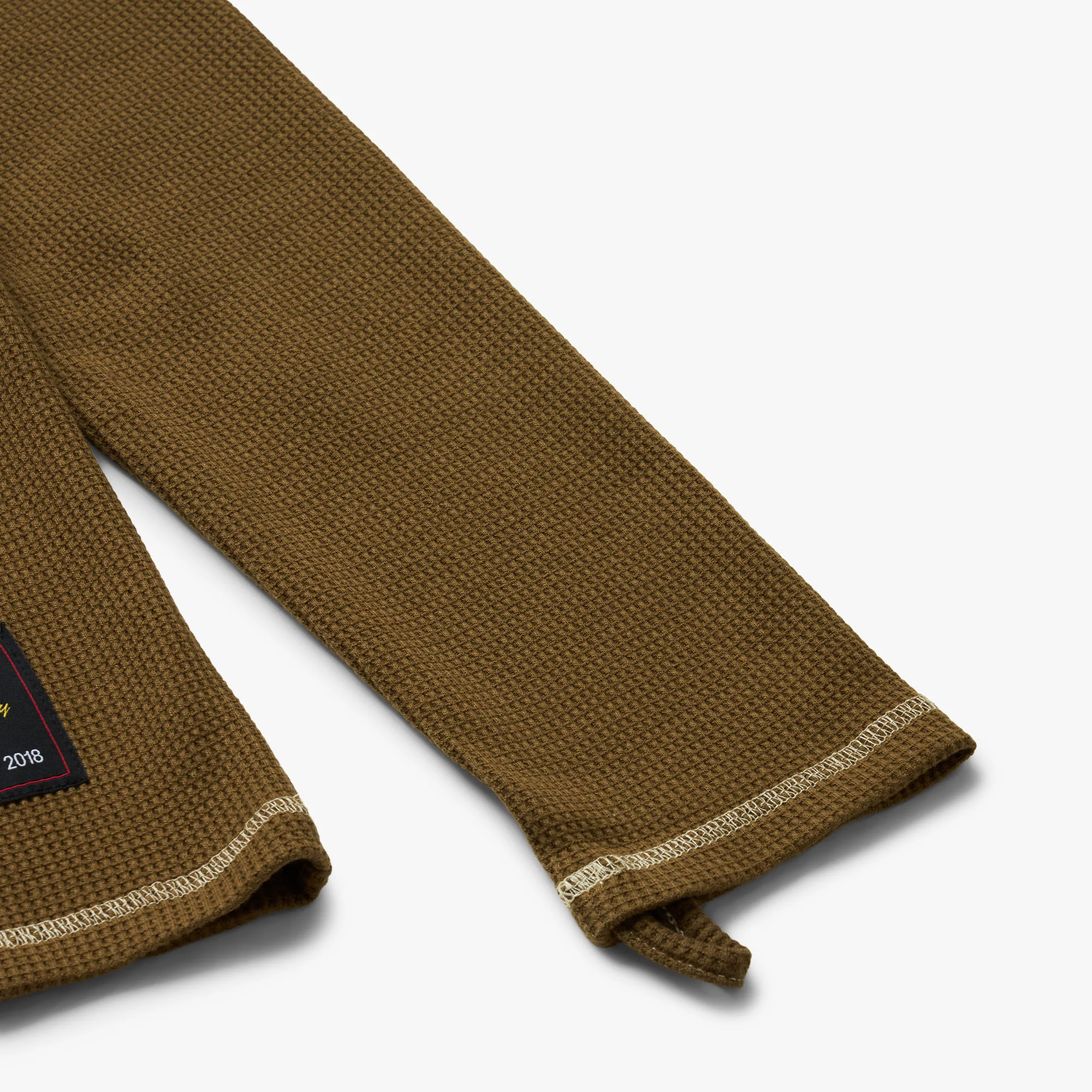 4YE Signature Waffle Top Brown / Cream - Image 11