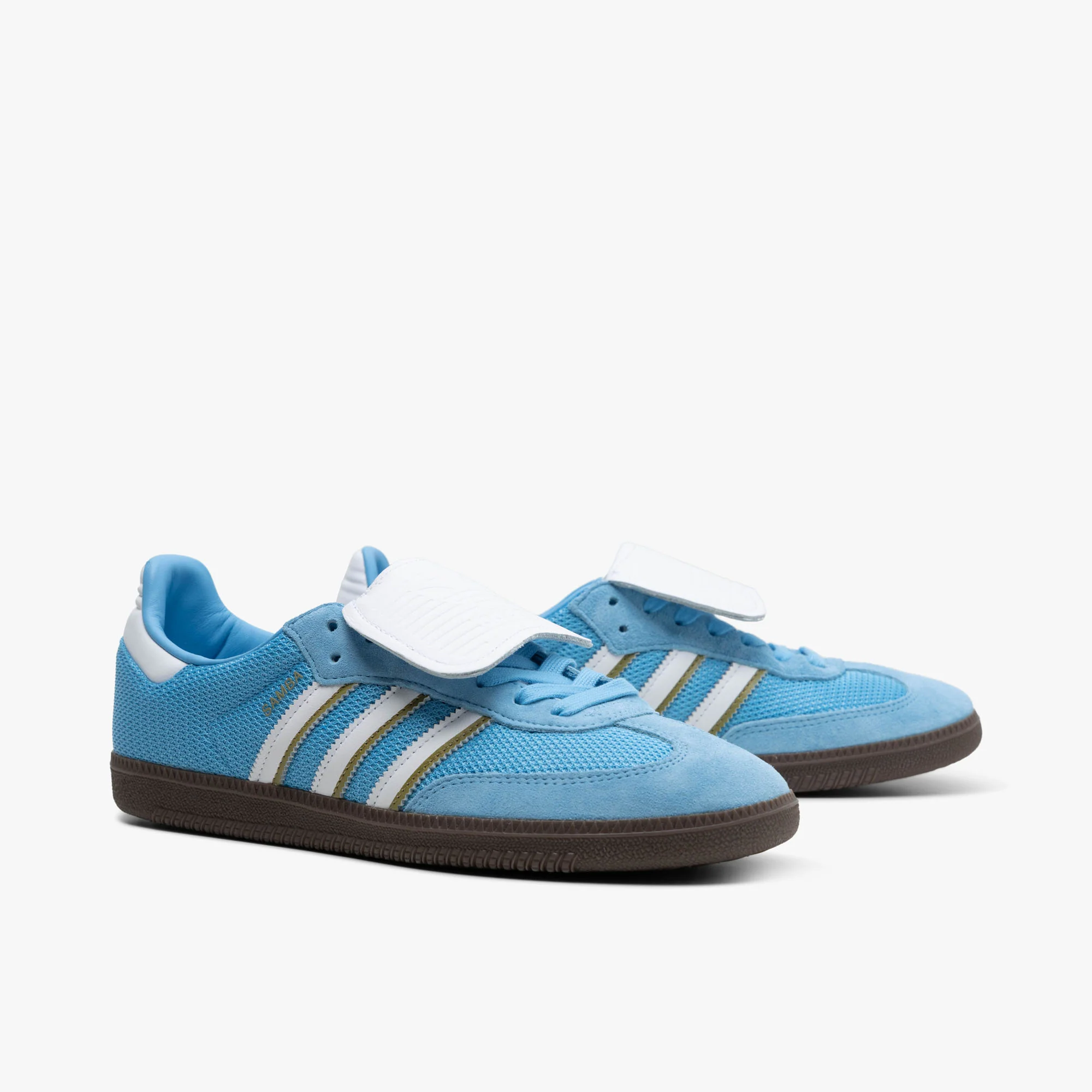 adidas Originals Samba LT Semi Blue Burst / Ftwr White - Gum - Image 3