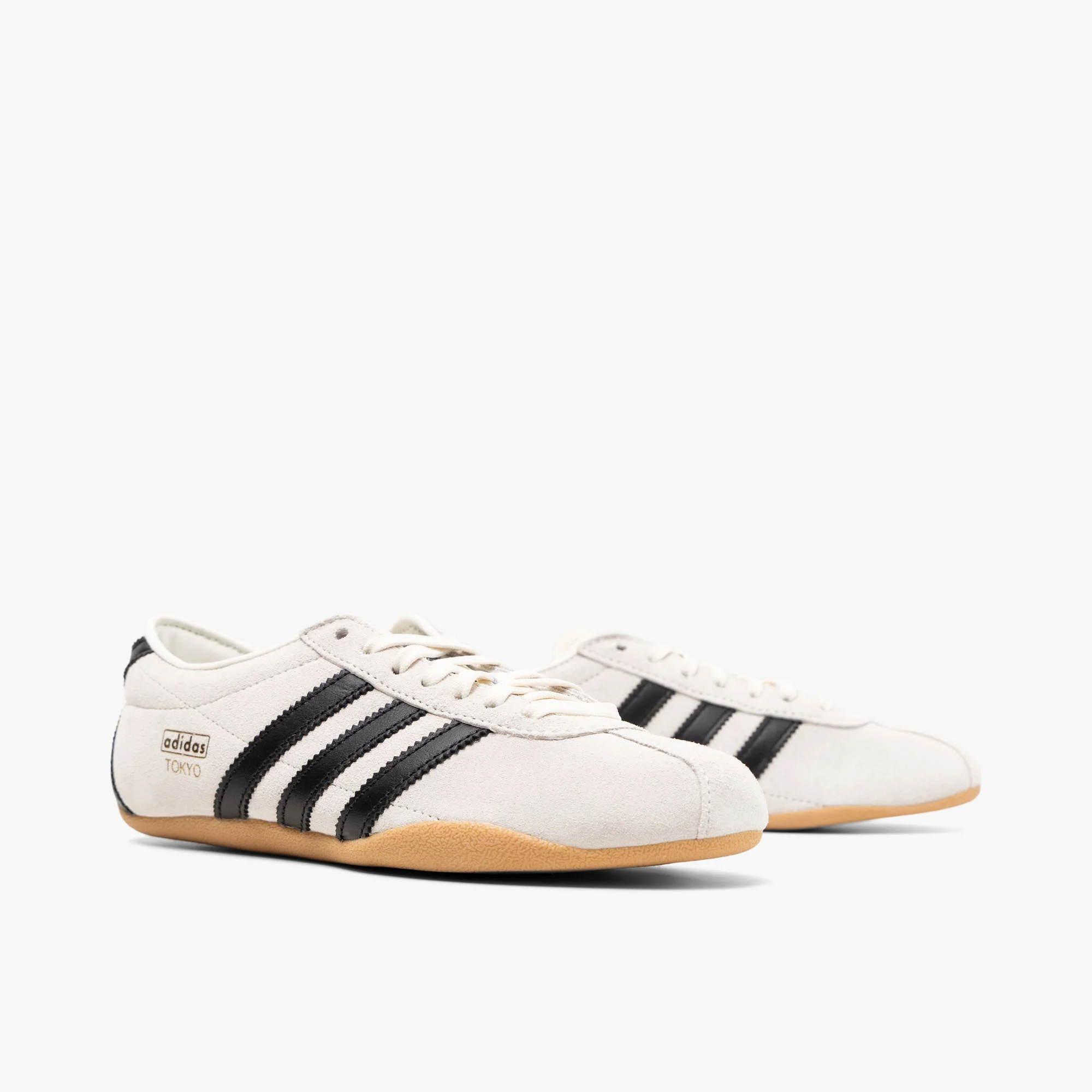 adidas Originals Women's Tokyo Off White / Core Black - Gold - Image 3