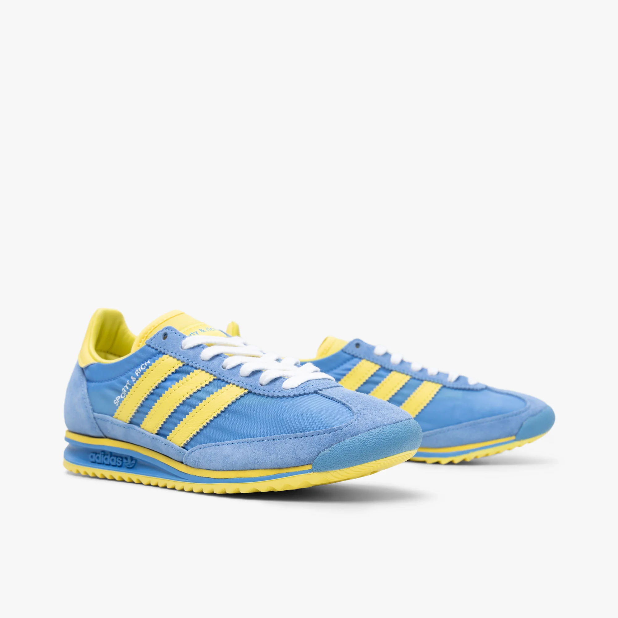 adidas Women's Originals x Sporty & Rich SL72 Real Blue / Light - Image 3