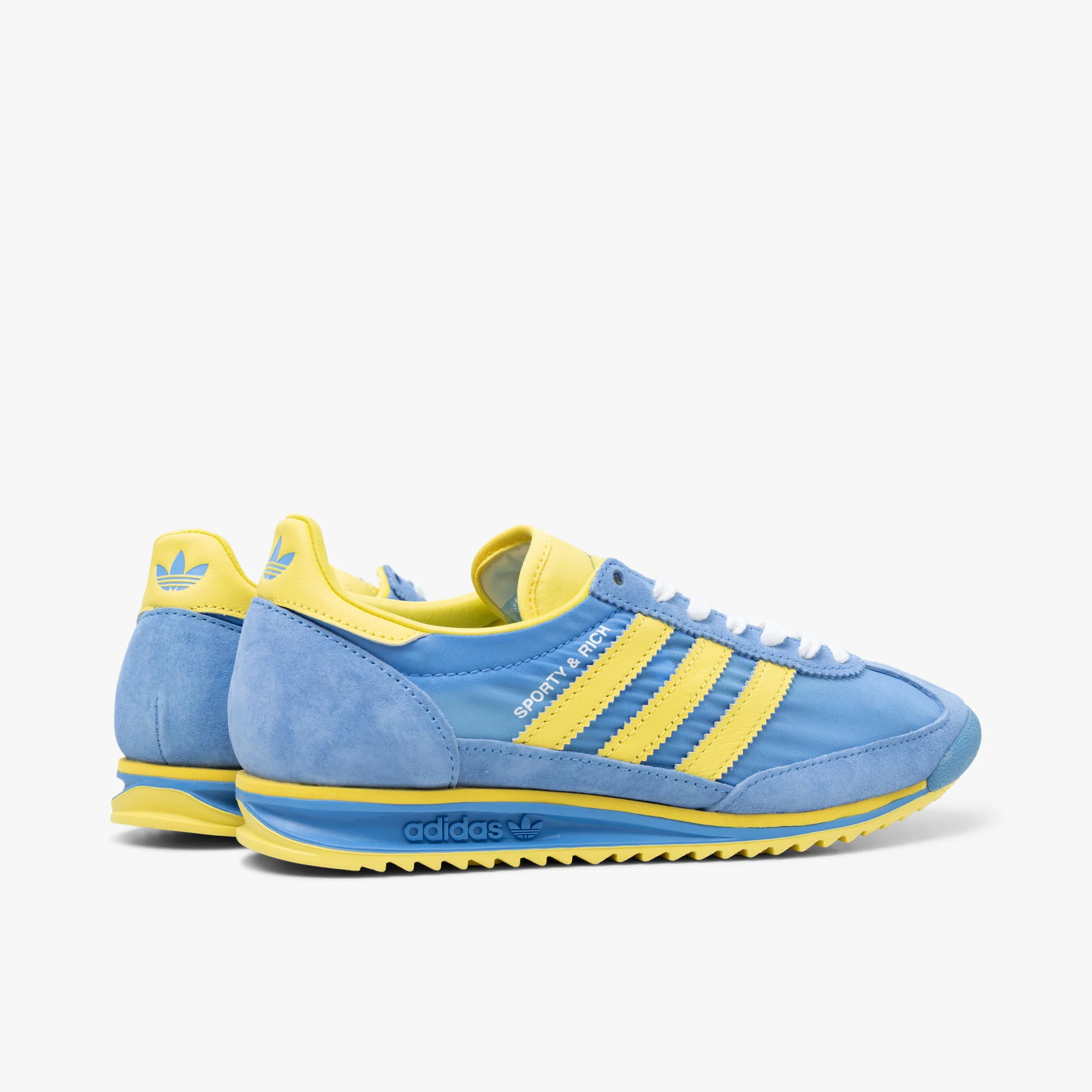 adidas Women's Originals x Sporty & Rich SL72 Real Blue / Light - Image 4
