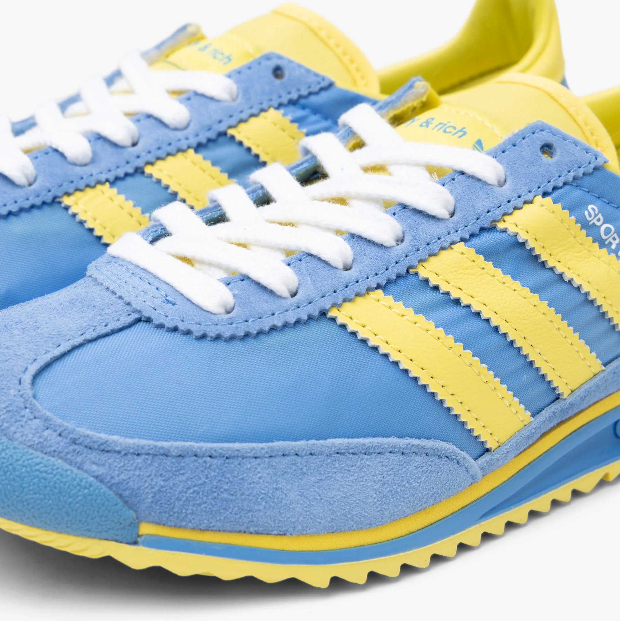 adidas Women's Originals x Sporty & Rich SL72 Real Blue / Light - Image 7
