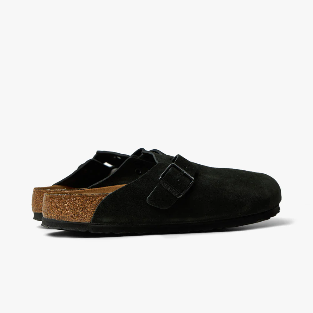 Birkenstock Boston Suede / Black - Image 4