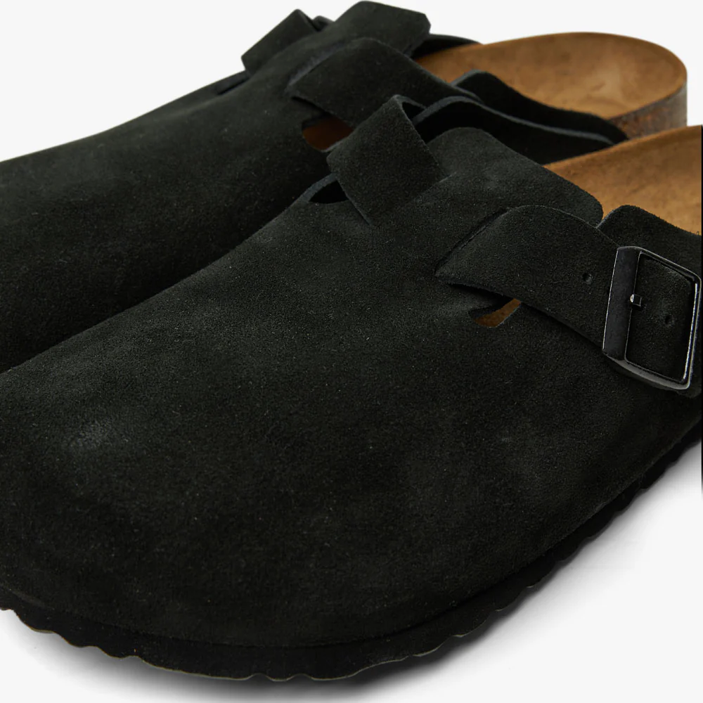 Birkenstock Boston Suede / Black - Image 7