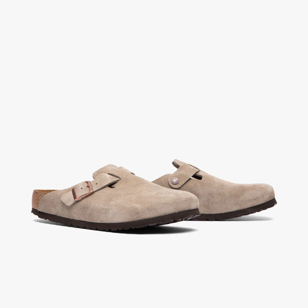 Birkenstock Boston Soft Footbed / Taupe - Image 3