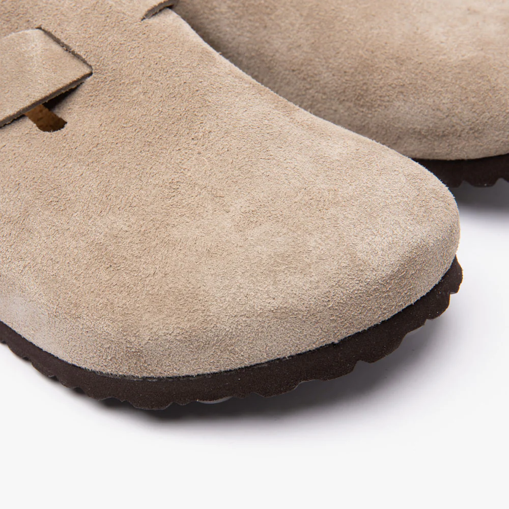 Birkenstock Boston Soft Footbed / Taupe - Image 6