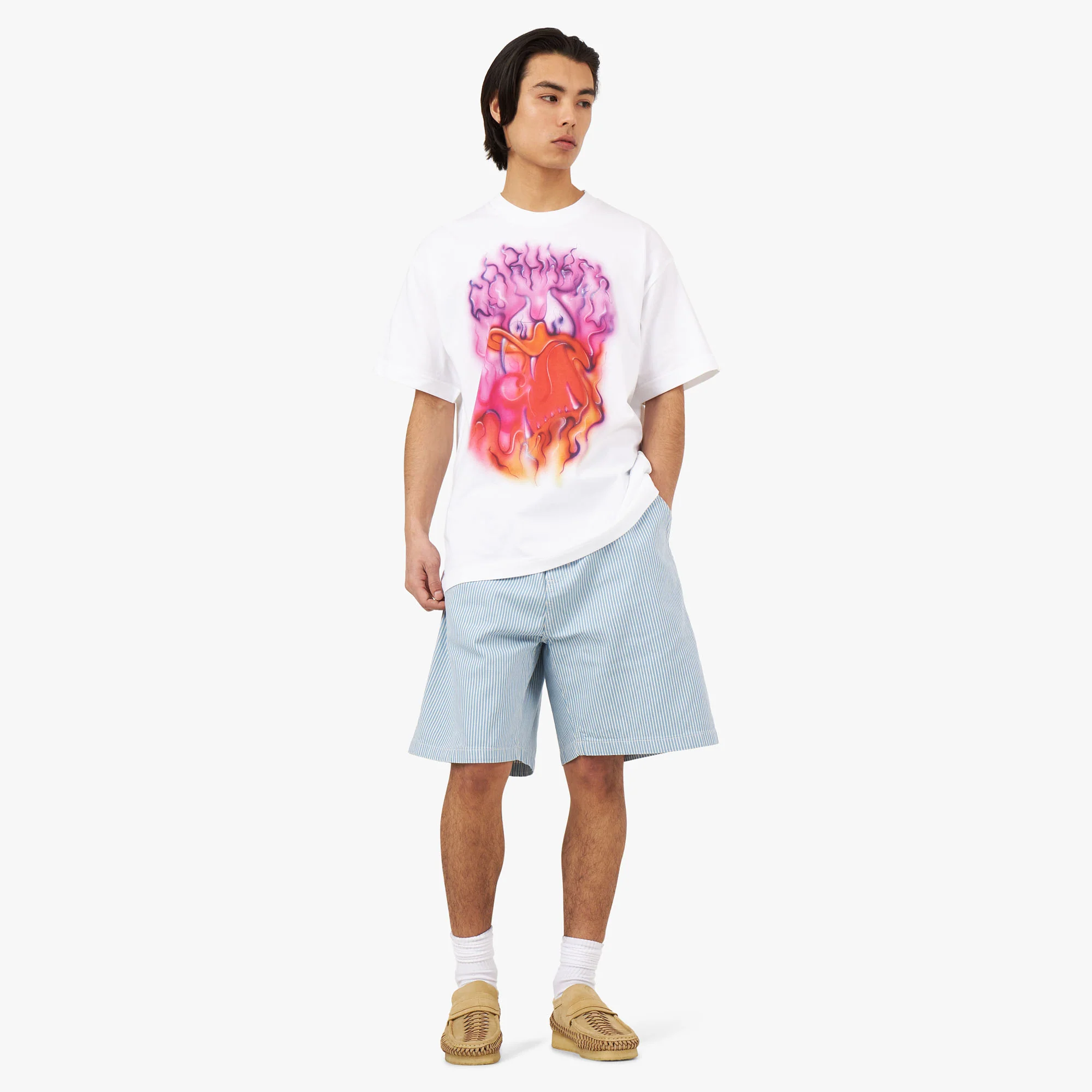 Carhartt WIP Terrell Shorts Bleach / Wax - Image 6