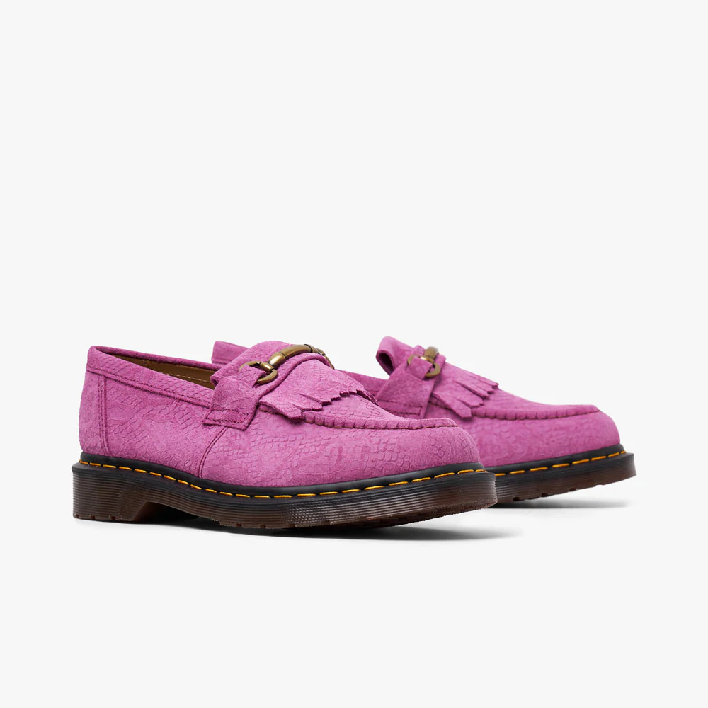 Dr. Martens Adrian Snaffle Loafer / Thrift Pink - Image 3