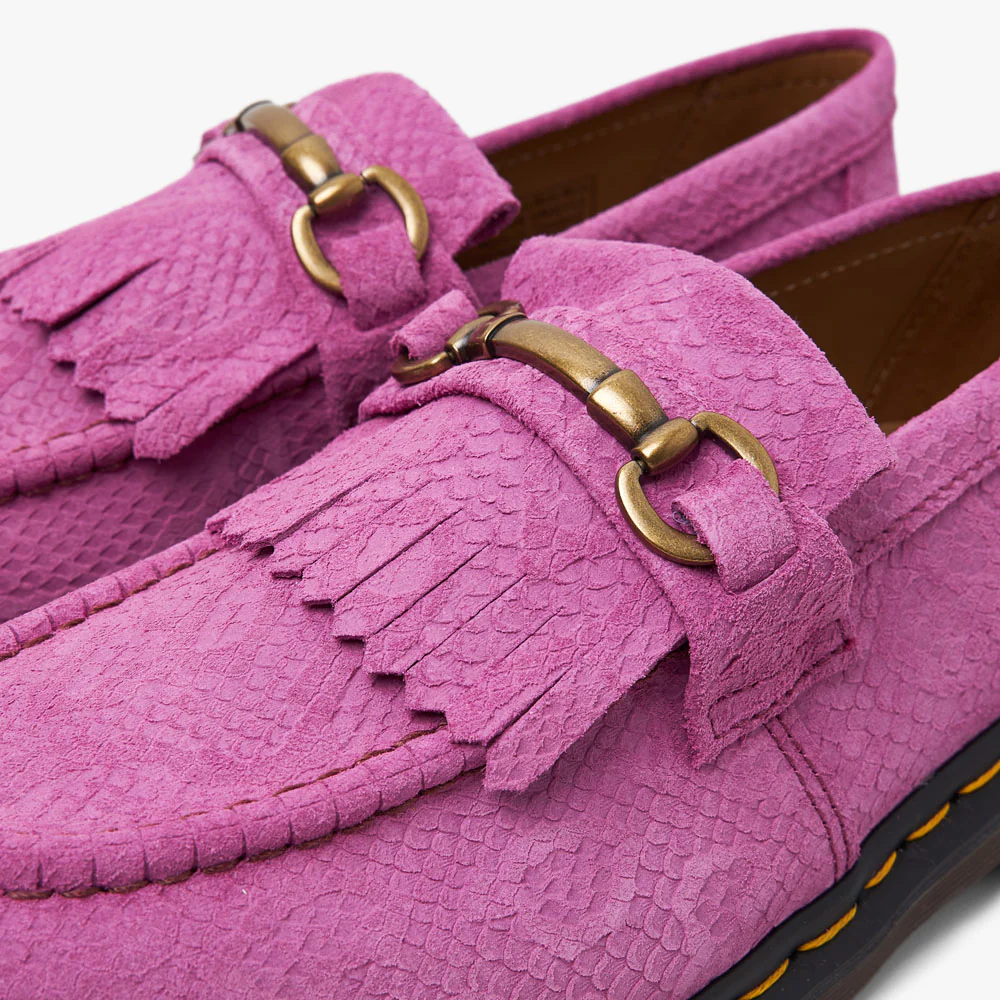 Dr. Martens Adrian Snaffle Loafer / Thrift Pink - Image 7