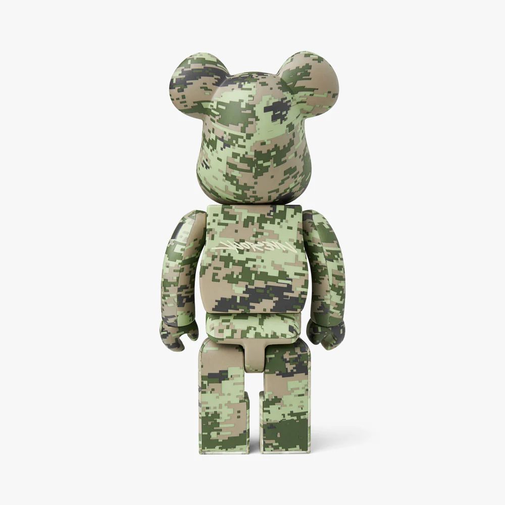 Livestock x Medicom Toy BE@RBRICK 100% & 400% Set / Digital Camouflage - Image 5