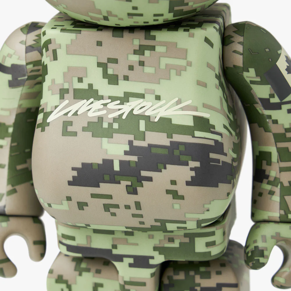 Livestock x Medicom Toy BE@RBRICK 100% & 400% Set / Digital Camouflage - Image 7