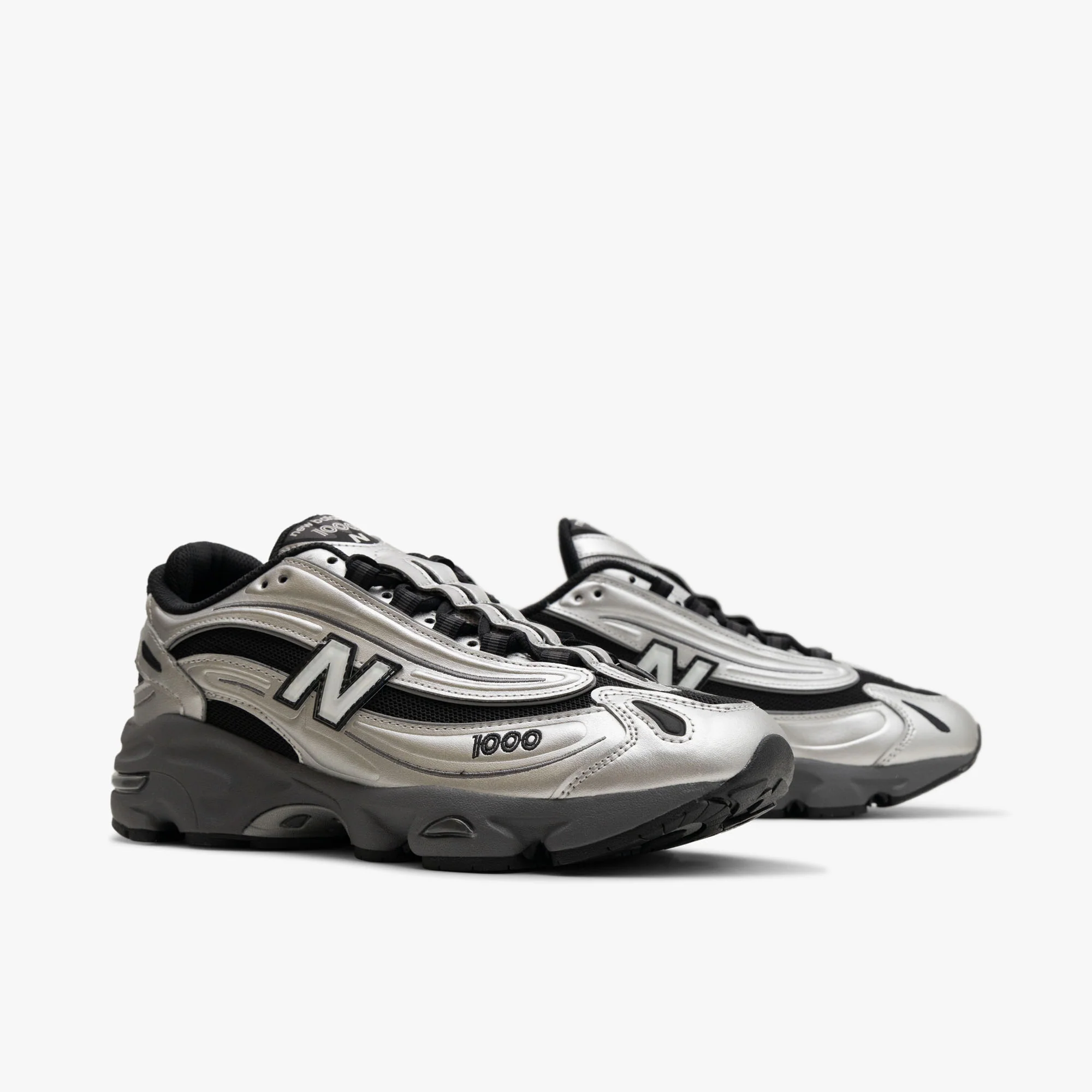 New Balance M1000 Silver Metallic / Black - Image 3