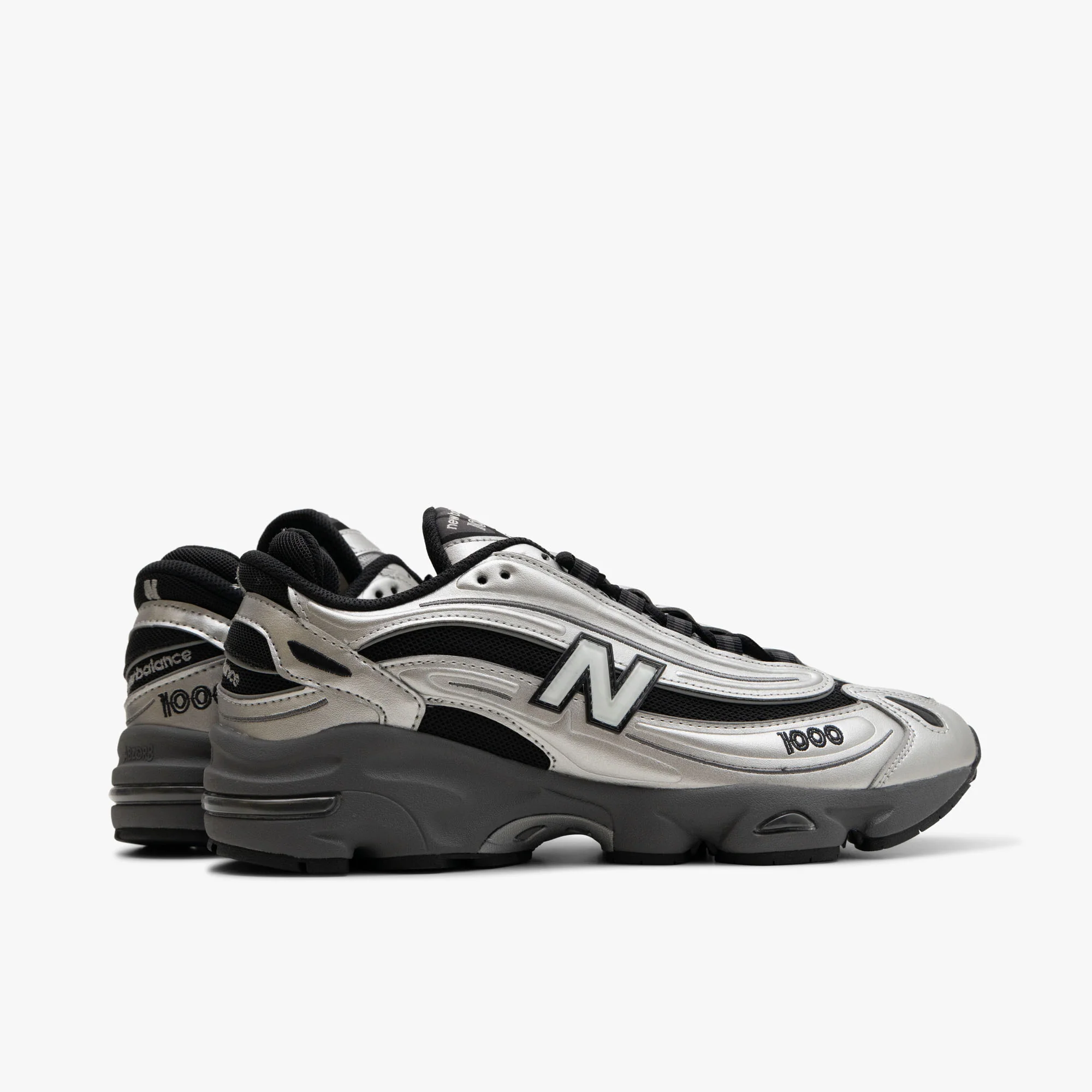 New Balance M1000 Silver Metallic / Black - Image 4