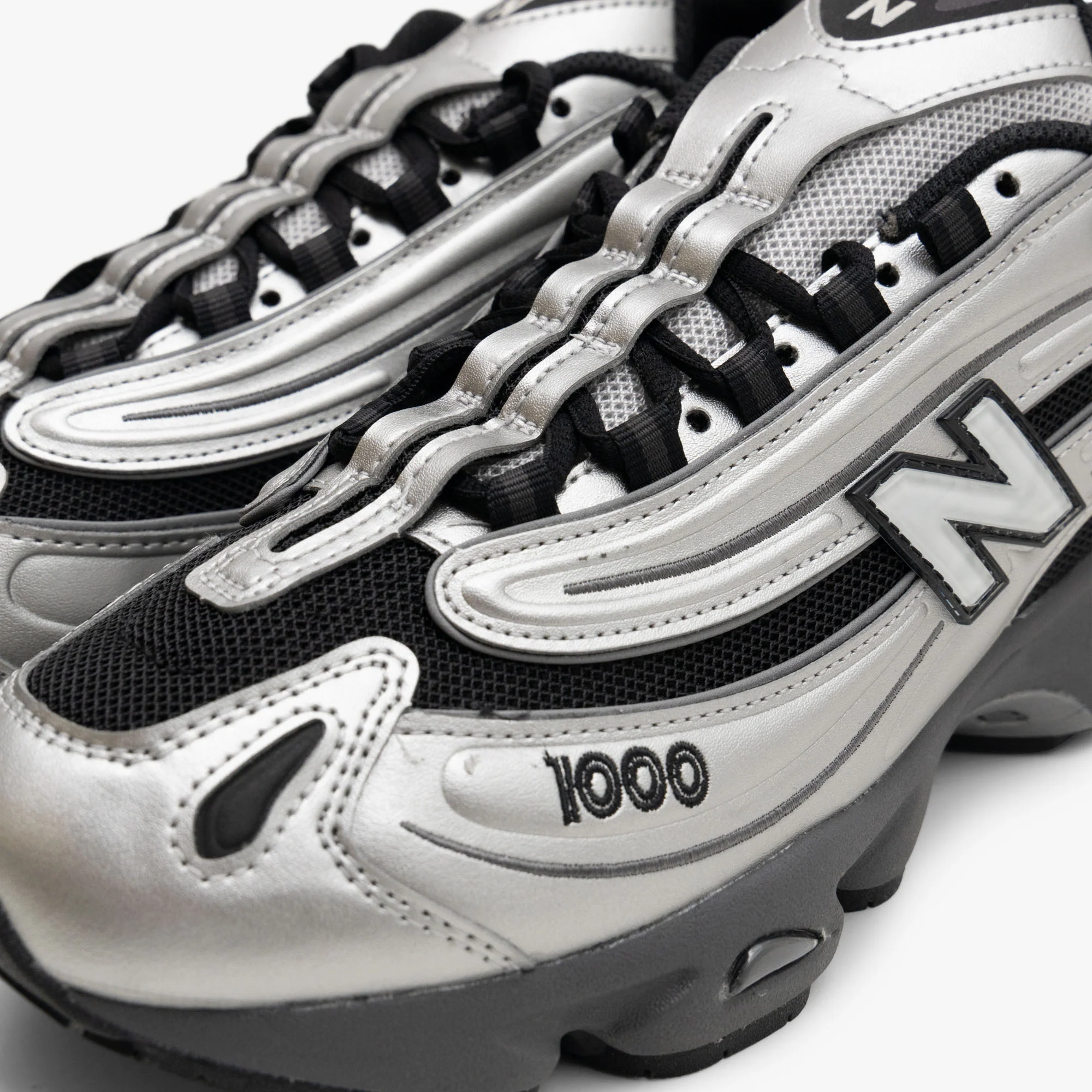 New Balance M1000 Silver Metallic / Black - Image 7