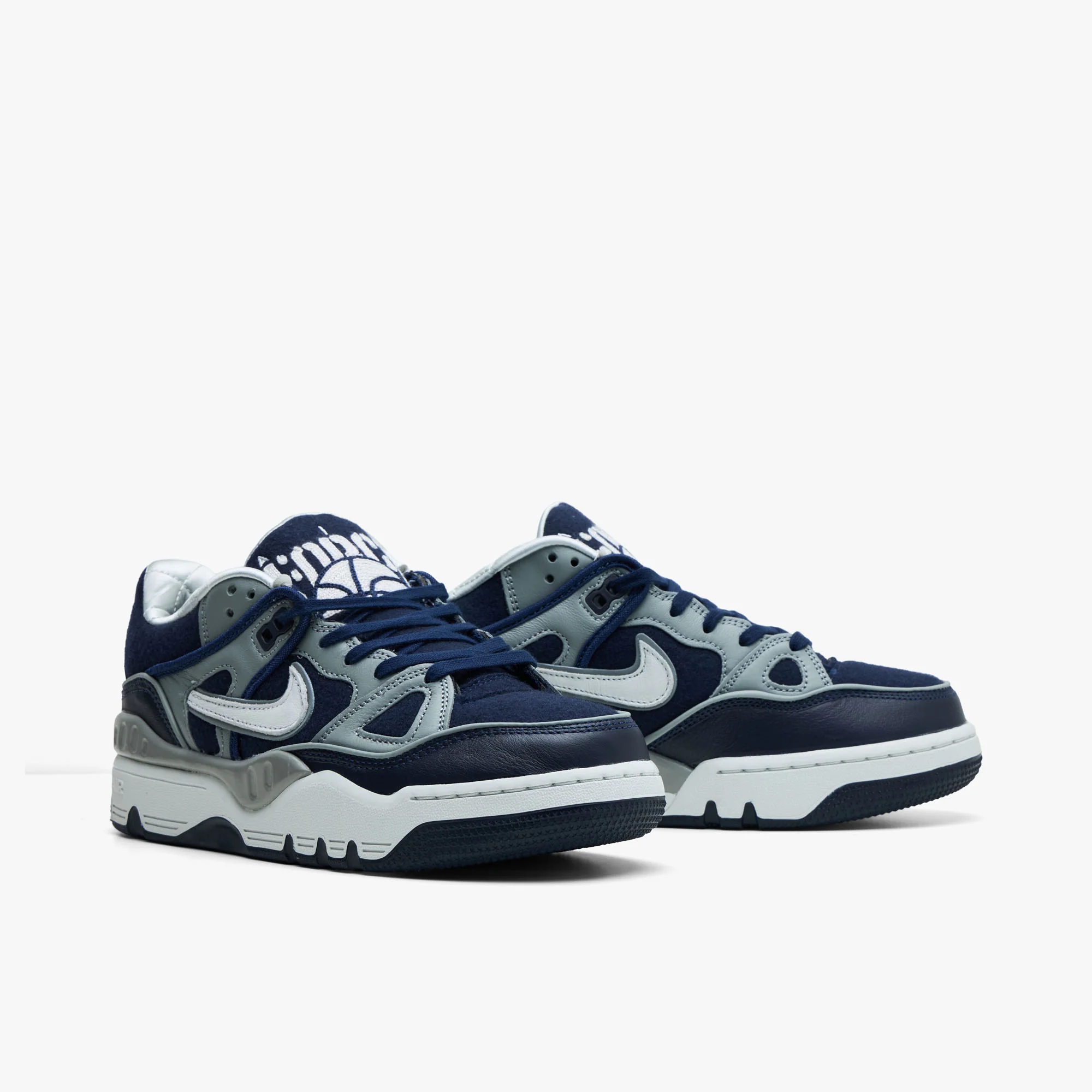 Nike x NIGO Air Force 3 Low SP Midnight Navy / Off White - Grey - Image 3