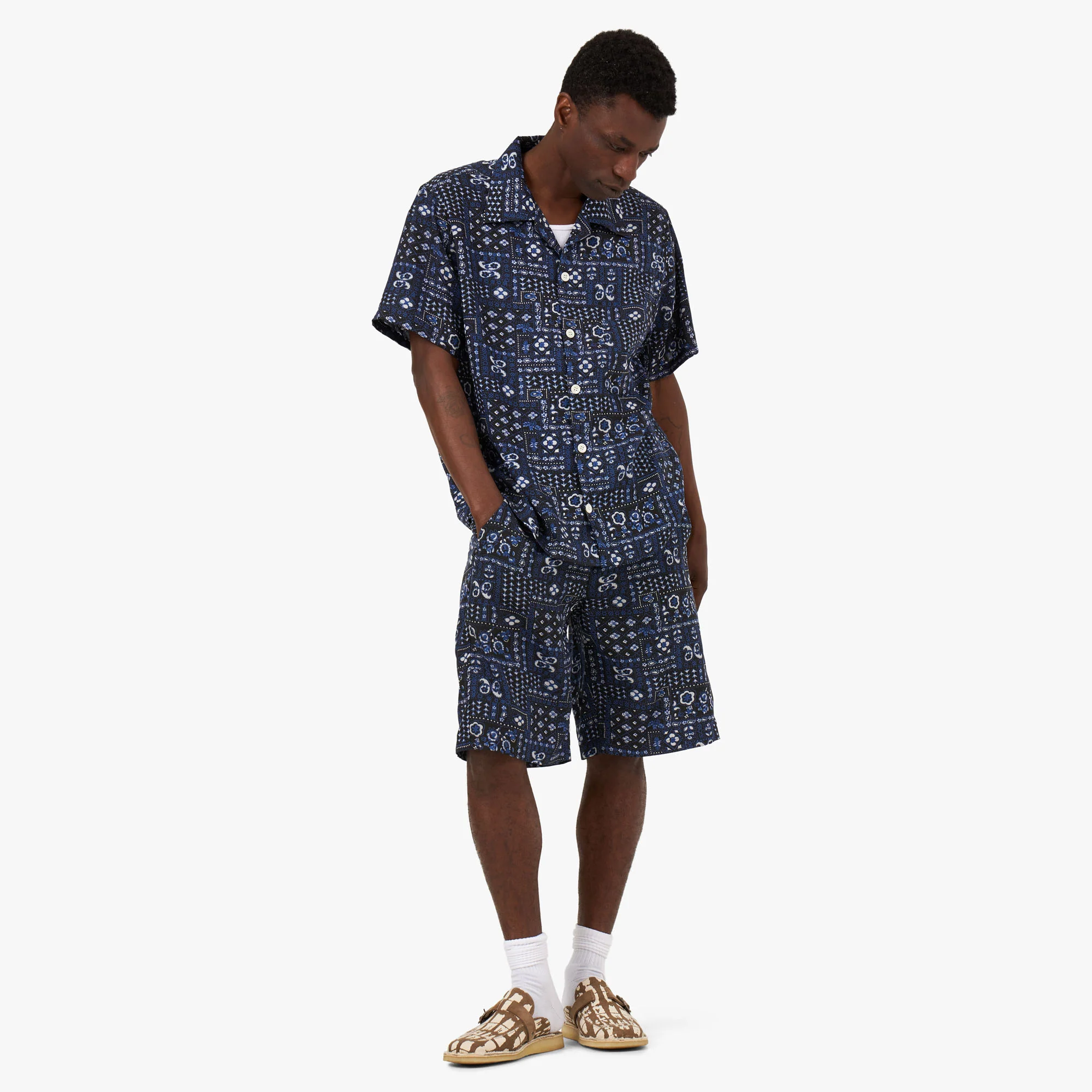 Noma TD Summer Shirt Blue / White - Image 6