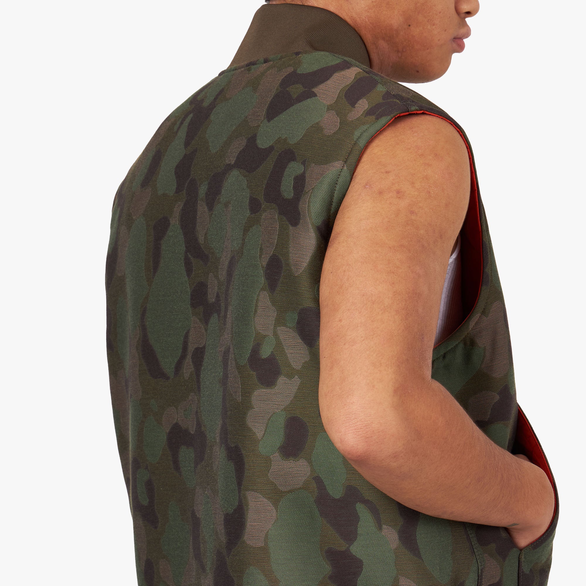 Puff Vest Reversible Big Hunter Camo Jacquard / Camo - Image 4