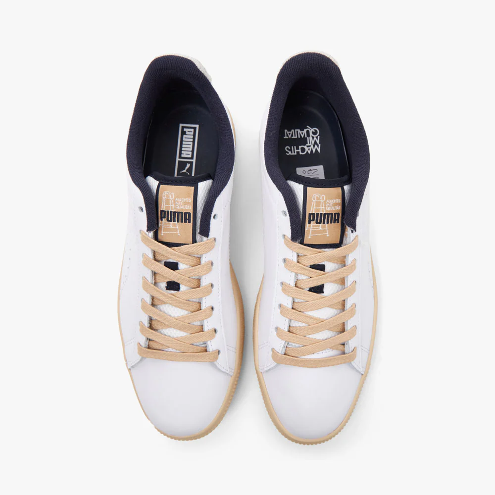 Puma Clyde Baseline / White - Image 5