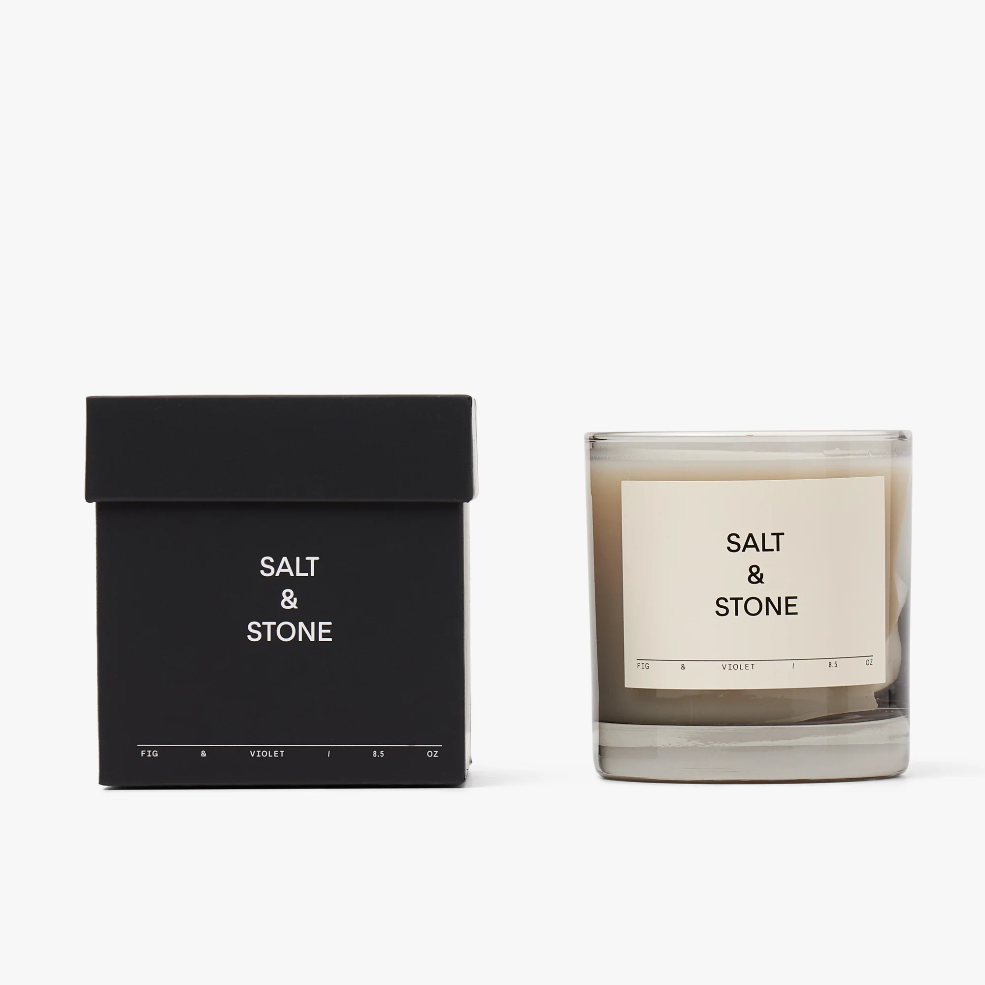 SALT & STONE Candle / Fig & Violet - Image 4