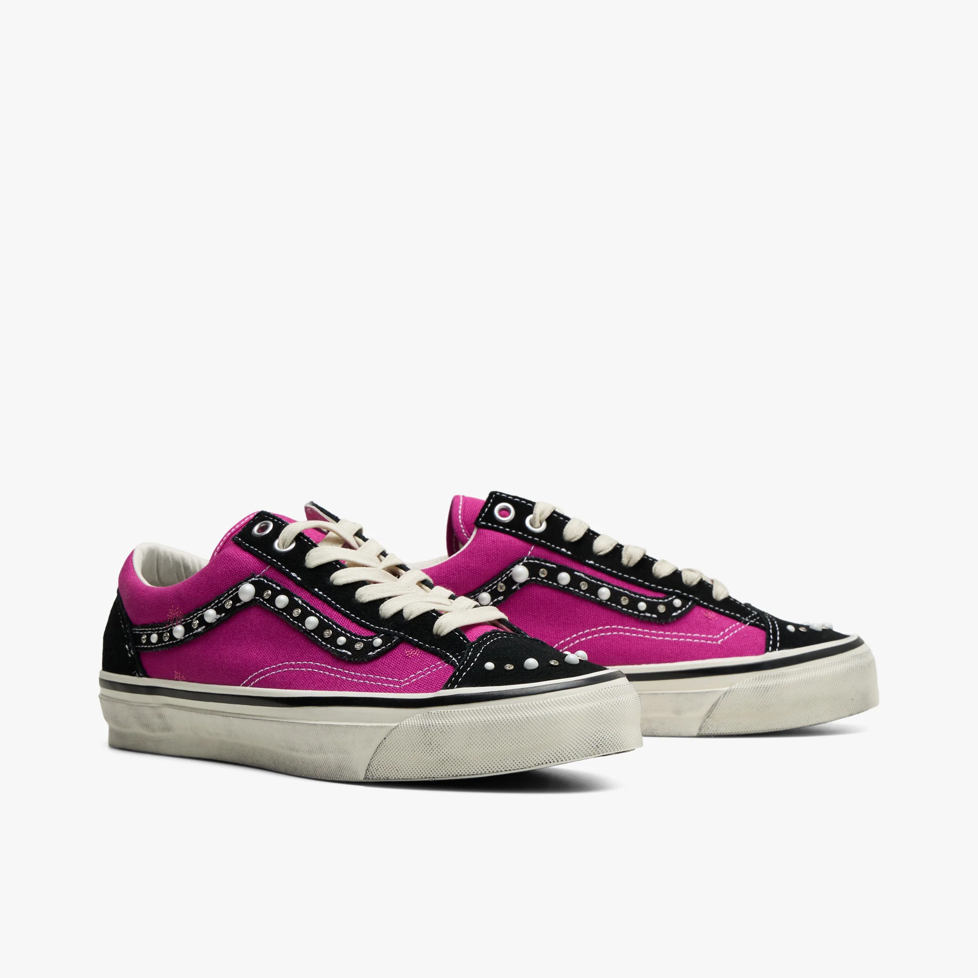 Vans Old Skool 36 Pearlized Fuchsia Red - Image 3
